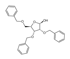 16838-89-4 , 2,3,5-Tri-O-benzyl-b-D-ribofuranose, CAS:16838-89-4