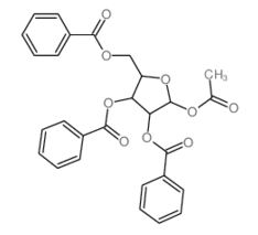 70832-64-3 , 1-O-乙酰基-2,3,5-三-O-苯甲酰基-β-D-呋喃核糖, CAS:70832-64-3