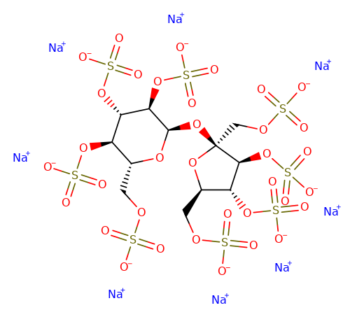 127930-09-0 , 蔗糖八硫酸酯钠盐, CAS:127930-09-0