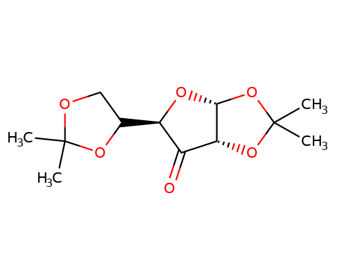 10578-85-5 , 1,2:5,6-二-O-异亚丙基-a-D-3-呋喃核酮糖, CAS:10578-85-5