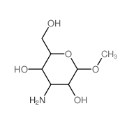 14133-36-9 , Methyl 3-amino-3-deoxy-β-D-glucopyranoside, CAS:14133-36-9