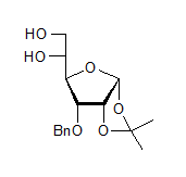 57099-04-4 , 3-O-苄基-1,2-O-异丙叉-α-D-呋喃阿洛糖, CAS:57099-04-4
