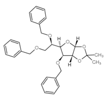 53928-30-6, 3,5,6-O-Tribenzyl-1,2-O-isopropylidene-D-glucofuranose, CAS:53928-30-6