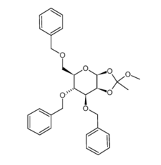 16697-49-7  ,3,4,6-O-三苄基-b-D-吡喃甘露糖-1,2-原酸甲酯,CAS:16697-49-7