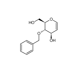 58871-11-7, 4-O-苄基-D-葡萄糖烯, 4-O-Benzyl-D-glucal, CAS:58871-11-7