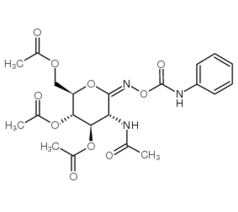 132063-04-8  ,O-(2-Acetamido-3,4,6-tri-O-acetyl-D-glucopyranosylidene)amino N-phenyl carbamate, CAS:132063-04-8 