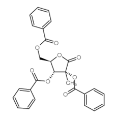 7392-74-7  ,2,3,5-Tri-O-benzoyl-2-C-methyl-D-ribonic acid-1,4-lactone,CAS:7392-74-7