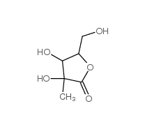 492-30-8  ,2-C-methyl-d-ribono-1,4-lactone;3,4-dihydroxy-5-(hydroxymethyl)-3-methyloxolan-2-one,CAS:492-30-8