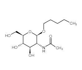 94483-64-4 ,Amyl 2-acetamido-2-deoxy-b-D-glucopyranoside ,CAS:94483-64-4