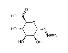 562847-35-2 ,1-Azido-1-deoxy-b-D-mannopyranosyluronic acid, CAS:562847-35-2