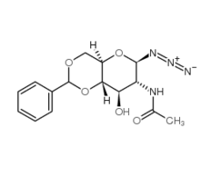 168397-51-1 ,2-Acetamido-4,6-O-benzylidene-2-deoxy-beta-D-glucopyranosyl Azide,CAS:168397-51-1