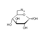 20847-05-6, 6-Azido-6-deoxy-D-glucose, CAS:20847-05-6
