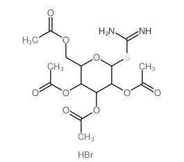 51224-13-6 ,2-(2,3,4,6-O-四乙酰基-beta-D-半乳糖)异硫脲氢溴酸盐, CAS:51224-13-6