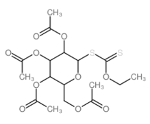13639-54-8  ,2,3,4,6-Tetra-O-acetyl-b-D-glucopyranosyl ethylxanthate, CAS:13639-54-8