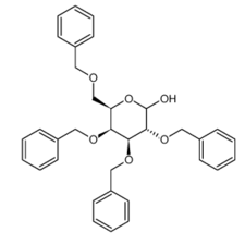 53081-25-7, 四苄基-D-半乳糖, Tetra-O-benzyl D-galactopyranose, CAS:53081-25-7