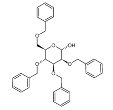 61330-61-8 , 四苄基- D-甘露糖, Tetra-O-benzyl D-mannopyranose, CAS:61330-61-8