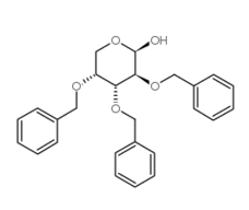 18039-26-4, 2,3,4-Tri-O-benzyl-b-D-arabinopyranose            ,CAS:18039-26-4