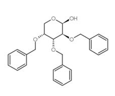 18039-26-4 , 2,3,4-Tri-O-benzyl-b-D-arabinopyranose , CAS:18039-26-4