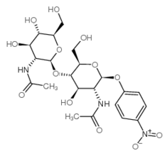 7284-16-4 ,4-硝基苯基-b-D-N,N'-二乙酰壳二糖苷,p-Nitrophenyl-beta-D-N,N'-diacetylchitobiose,CAS:7284-16-4