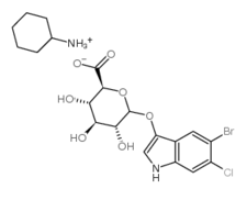 144110-43-0 ,5-Bromo-6-chloro-3-indolyl b-D-glucuronide cyclohexylammonium salt,CAS:144110-43-0