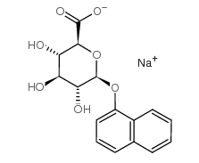 83833-12-9 ,1-萘基-beta-D-葡糖苷酸钠,1-Naphthyl b-D-glucuronide sodium salt,CAS:83833-12-9