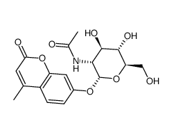 137687-00-4 , 4-Methylumbelliferyl 2-acetamido-2-deoxy-a-D-glucopyranoside, CAS:137687-00-4