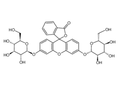 129787-66-2 ,Fluorescein di-b-D-glucopyranoside, FDGlu, CAS:129787-66-2