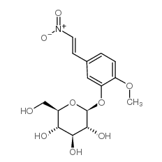 70622-80-9, 2-甲氧基-4-(2-硝乙烯基)苯基-b-D-葡萄糖苷,MNP-Glc, CAS:70622-80-9