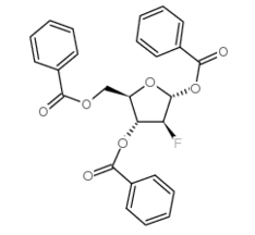 97614-43-2 , 2-脱氧-2-氟-1,3,5-三苯甲酰基-alpha-D-呋喃阿拉伯糖, CAS:97614-43-2