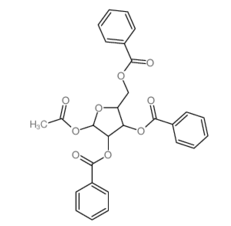 3080-30-6 , 1-O-Acetyl-2,3,5-tri-O-benzoyl-β-L-ribofuranose, CAS:3080-30-6