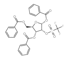 97614-41-0 , 2-(1'三氟甲磺酰基)-1,3,5-三苯甲酰氧基-alpha-D-呋喃核糖, CAS:97614-41-0