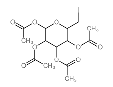 24871-54-3 ,Tetra-O-acetyl-6-deoxy-6-iodo-a-D-glucopyranose, CAS:24871-54-3