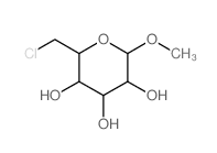 4990-84-5, 甲基 6-脱氧-6-氯-b-D-吡喃葡萄糖苷, CAS:4990-84-5