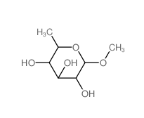 6340-52-9 ,Methyl 6-deoxy-β-D-glucopyranoside, CAS:6340-52-9