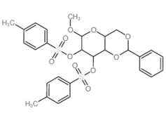 6884-01-1 ,Methyl 4,6-O-benzylidene-2,3-di-O-tosyl-a-D-glucopyranoside, CAS:6884-01-1
