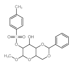 6698-32-4 ,Methyl 4,6-O-benzylidene-2-O-tosyl-a-D-glucopyranoside, CAS:6698-32-4