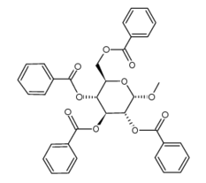 32849-03-9 ,Methyl 2,3,4,6-tetra-O-benzoyl-a-D-glucopyranoside, CAS:32849-03-9