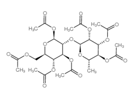 19949-47-4 , 1,3,4,6-四-O-乙酰基-2-O-(2,3,4-三-O-乙酰基-6-脱氧-alpha-L-甘露糖基)-beta-D-吡喃葡萄糖, CAS:19949-47-4