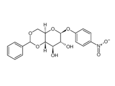 61169-00-4 , 4-Nitrophenyl 4,6-benzylidene-b-D-glucopyranoside, CAS:61169-00-4