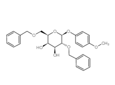 159922-50-6 , 4-Methoxyphenyl 2,6-di-O-benzyl-β-D-galactopyranoside, CAS:159922-50-6