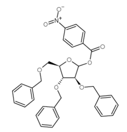 52522-49-3, 2,3,5-Tri-O-benzyl-1-O-(p-nitrobenzoyl)-D-arabinose  , CAS:52522-49-3