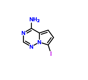 1770840-43-1 , 7-碘吡咯并[2,1-F][1,2,4]三嗪-4-胺