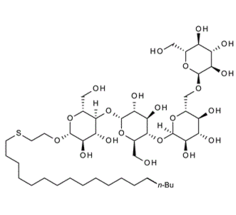 90215-01-3 , Octadecylthioethyl 4-O-(4-O[6-O-a-D-glucopyranosyl-a-D-glucopyranosyl]-a-D-glucopyranosyl)-b-D-glucopyranoside