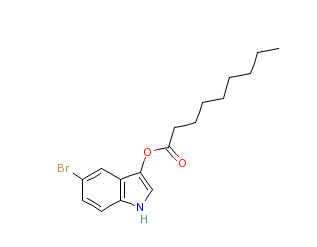 133950-70-6 ,  5-Bromo-3-indolyl nonanoate, Blue-nonanoate