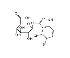 18656-89-8 ,  5-Bromo-4-chloro-1H-indol-3-yl-b-D-glucuronide,  X-Glucuronide; X-GlcA