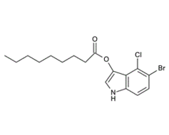 133950-77-3 , 5-Bromo-4-chloro-3-indolyl nonanoate,	X-Nonanoate