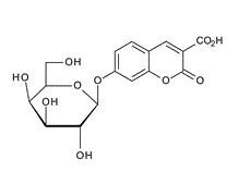 64664-99-9 ,  3-Carboxyumbelliferyl b-D-galactopyranoside ,  CUG; Carboxyumbelliferyl b-D-galactoside