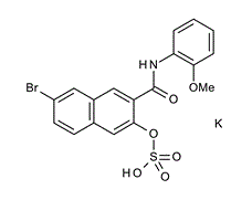 1680-70-2 ,萘酚AS-BI硫酸钾盐, Naphthol AS-BI sulphate potassium salt