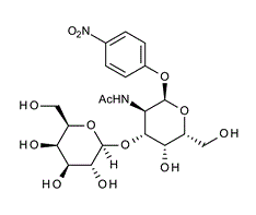 4-Nitrophenyl 2-acetamido-2-deoxy-3-O-(b-D-galactopyranosyl)-a-D-galactopyranoside; Gal-b-1-3-GalNAc-a-PNP