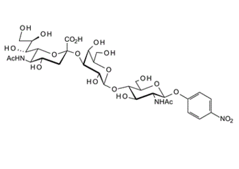 501427-92-5 , Neu5Aca(2-3)Galb(1-4)GlcNAc-b-pNP; 4-Nitrophenyl O-(N-acetyl-a-neuraminosyl)-(2-3)-b-D-galactopyranosyl-(1-4)-2-acetamido-2-deoxy-b-D-glucopyranoside